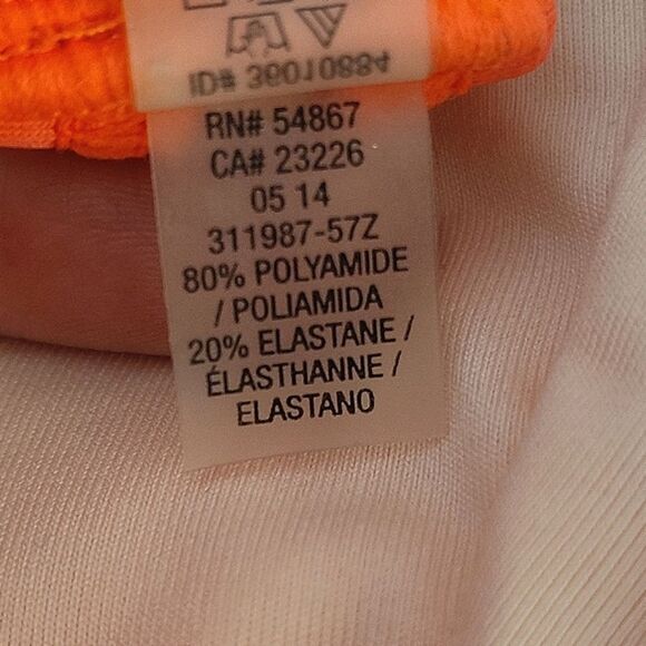 Victoria's Secret 2014 Hot Pink Strapless Push Up Ruched Tankini Swim Top 36C - Picture 12 of 13